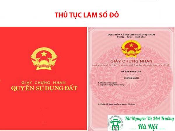 dịch vụ làm sổ đỏ tại Hà Nội Nhanh Nhất