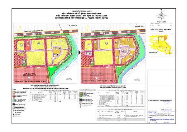 Quy hoạch chi tiết 1/2000